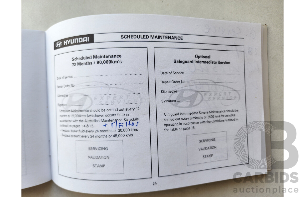 12/2006 Hyundai Getz 1.4 TB UPGRADE 3d Hatchback Blue 1.4L