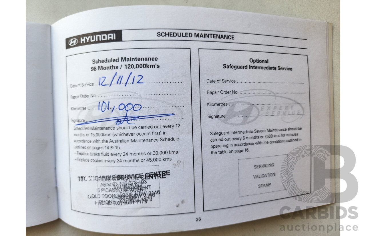 12/2006 Hyundai Getz 1.4 TB UPGRADE 3d Hatchback Blue 1.4L