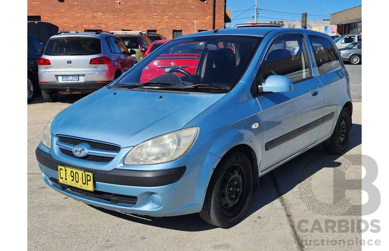 12/2006 Hyundai Getz 1.4 TB UPGRADE 3d Hatchback Blue 1.4L