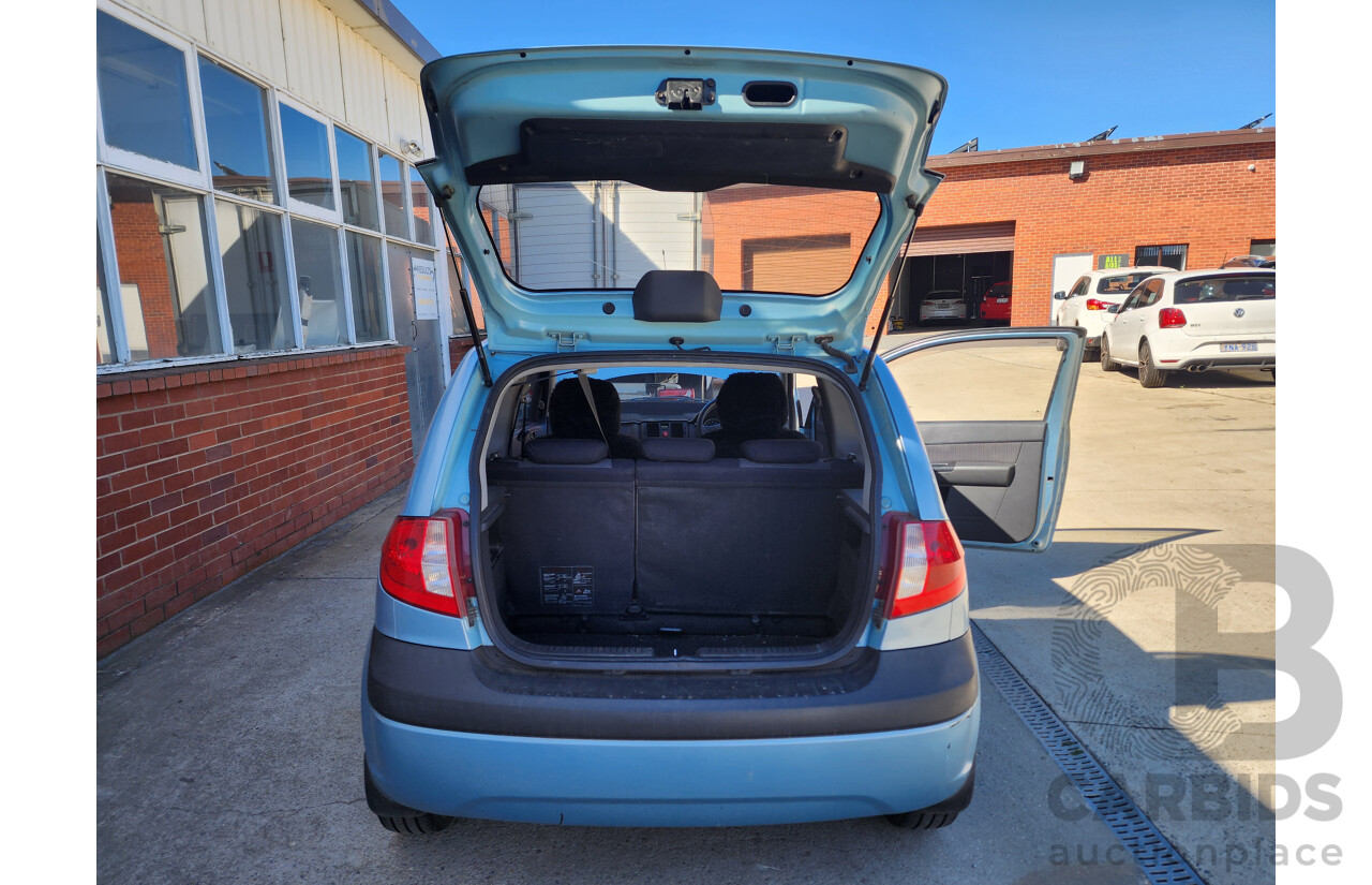 12/2006 Hyundai Getz 1.4 TB UPGRADE 3d Hatchback Blue 1.4L