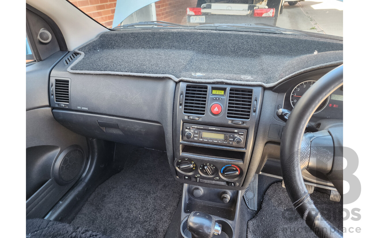 12/2006 Hyundai Getz 1.4 TB UPGRADE 3d Hatchback Blue 1.4L