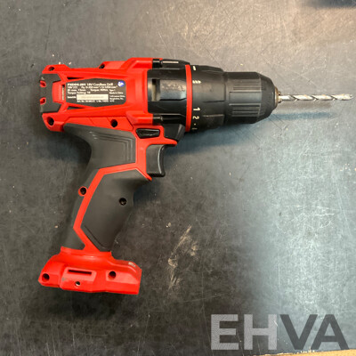 OZITO Power Xchange Power Tools - Impact Driver ,Cordless Drill, Workshop Blower, Cordless Blower with 4 Batteries and 1x Charger