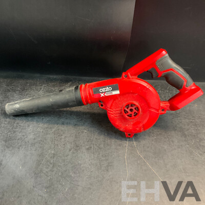 OZITO Power Xchange Power Tools - Impact Driver ,Cordless Drill, Workshop Blower, Cordless Blower with 4 Batteries and 1x Charger