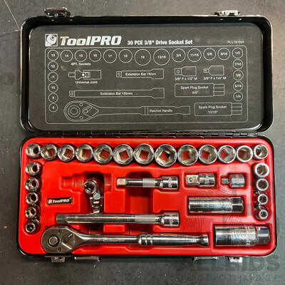 ToolPRO 30 PCE 3/8'' Drive Socket Set