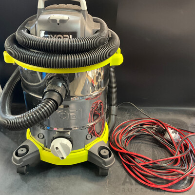 RYOBI 30L Wet & Dry Vacum Cleaner with Heavy Duty Extendtion Cord