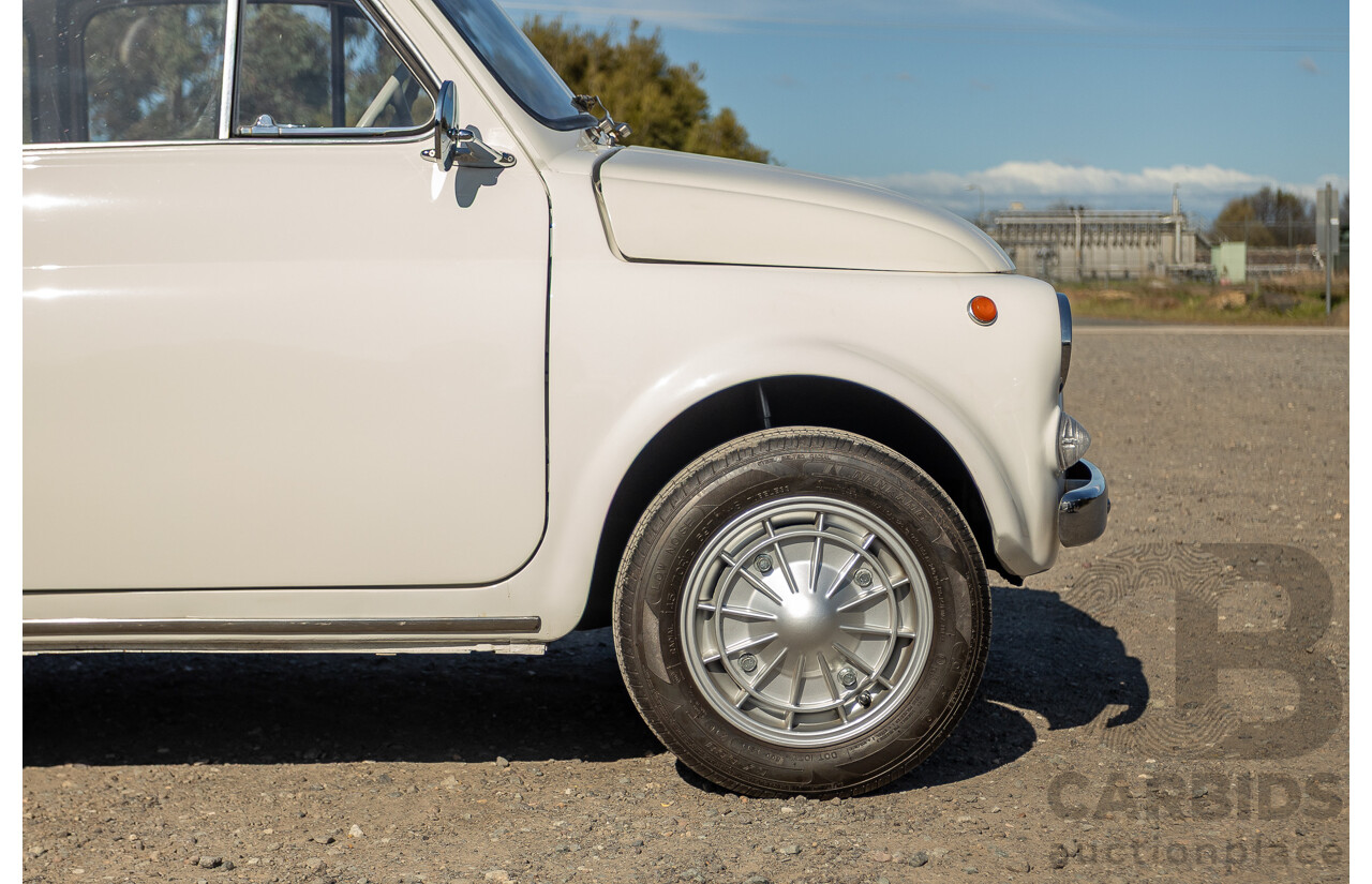1/1969 Fiat 500 F Sun-Roof 2d Sedan White 0.5L