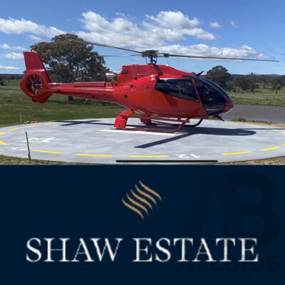LIVE AUCTION 1 - Helicopter Flight to Shaw Winery for Lunch - Total Value of $7,100