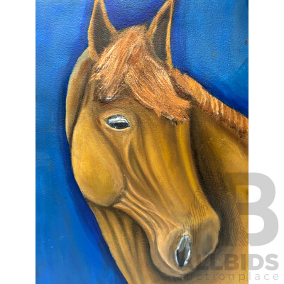 LIVE AUCTION 4 - Original Art - Painting by Daniel Bartholomeus, 2025 ACT Young Australian of the Year - Valued at $2,000