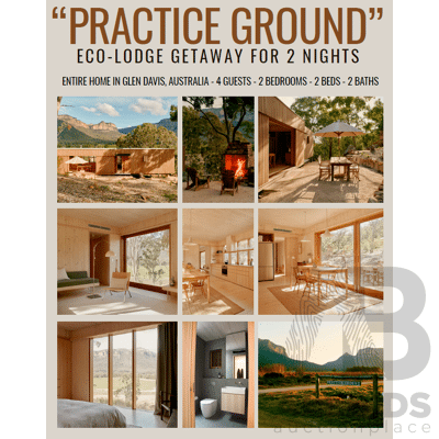 L18 - 2 Nights ''Practice Ground'' Eco-lodge Getaway at Central Tablelands NSW - Valued at $1,200