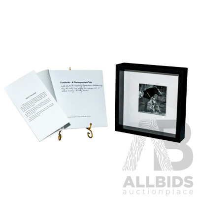 L37 - Framed Photo with Authentication Sticker [on Back] + Artist Signed Coffee Table Book
