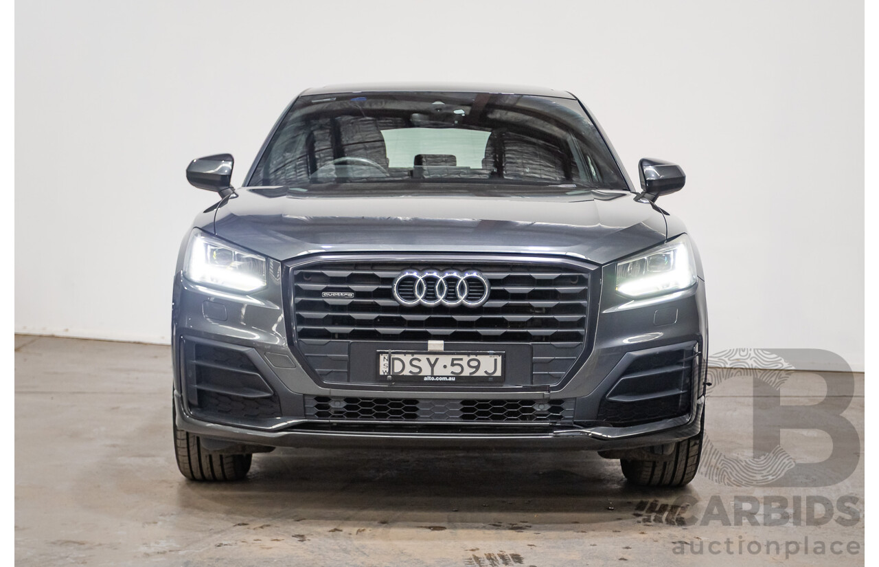 10/2017 Audi Q2 2.0 TDI Quattro Sport (AWD) GA MY18 4D Wagon Daytona Grey Pearl Turbo Diesel 2.0L