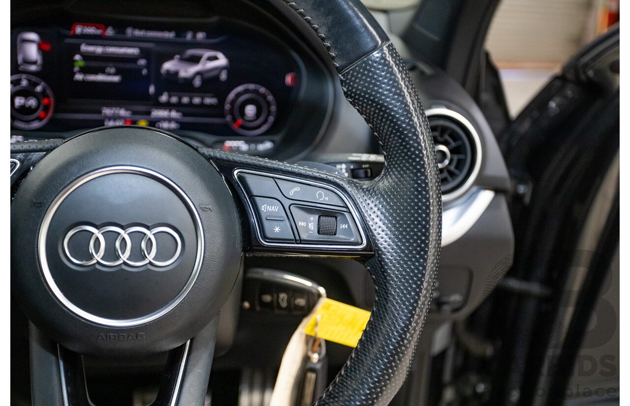 10/2017 Audi Q2 2.0 TDI Quattro Sport (AWD) GA MY18 4D Wagon Daytona Grey Pearl Turbo Diesel 2.0L
