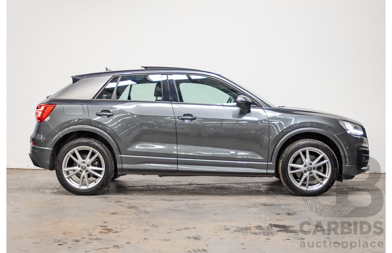 10/2017 Audi Q2 2.0 TDI Quattro Sport (AWD) GA MY18 4D Wagon Daytona Grey Pearl Turbo Diesel 2.0L