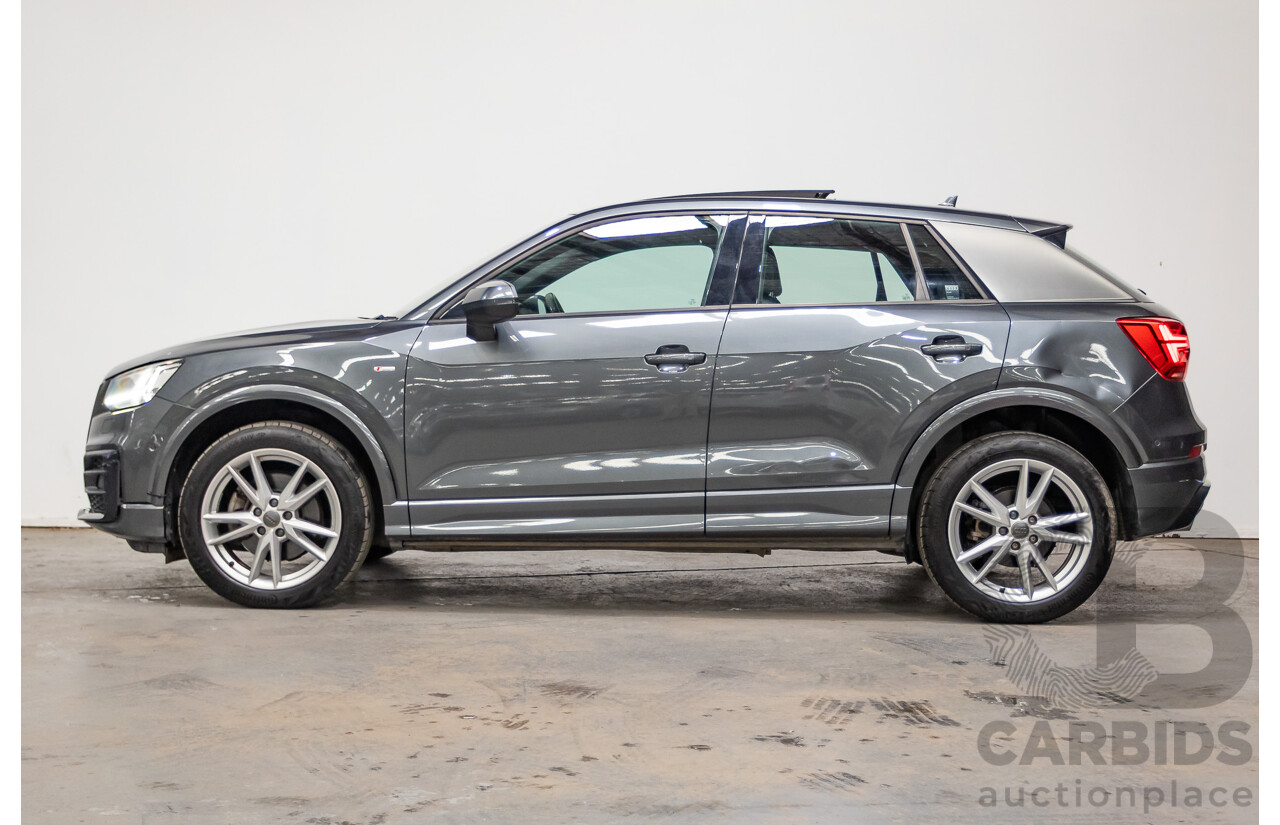10/2017 Audi Q2 2.0 TDI Quattro Sport (AWD) GA MY18 4D Wagon Daytona Grey Pearl Turbo Diesel 2.0L