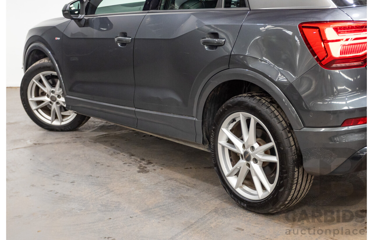 10/2017 Audi Q2 2.0 TDI Quattro Sport (AWD) GA MY18 4D Wagon Daytona Grey Pearl Turbo Diesel 2.0L