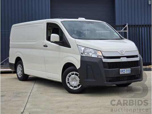 05/2022 Toyota Hiace LWB GDH300R 4d Van French Vanilla White Turbo Diesel 2.8L 05/2022 Toyota Hiace LWB GDH300R 4d Van French Vanilla White Turbo Diesel 2.8L