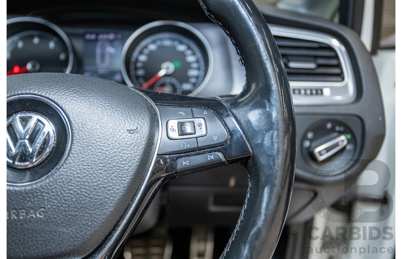 02/2017 Volkswagen Golf Alltrack 132 TSI (AWD) AU MY17 4D Wagon Pure White Turbo 1.8L