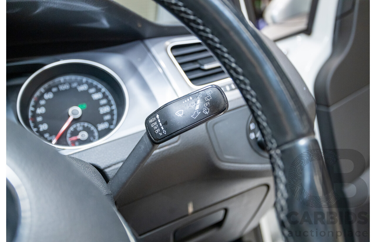 02/2017 Volkswagen Golf Alltrack 132 TSI (AWD) AU MY17 4D Wagon Pure White Turbo 1.8L