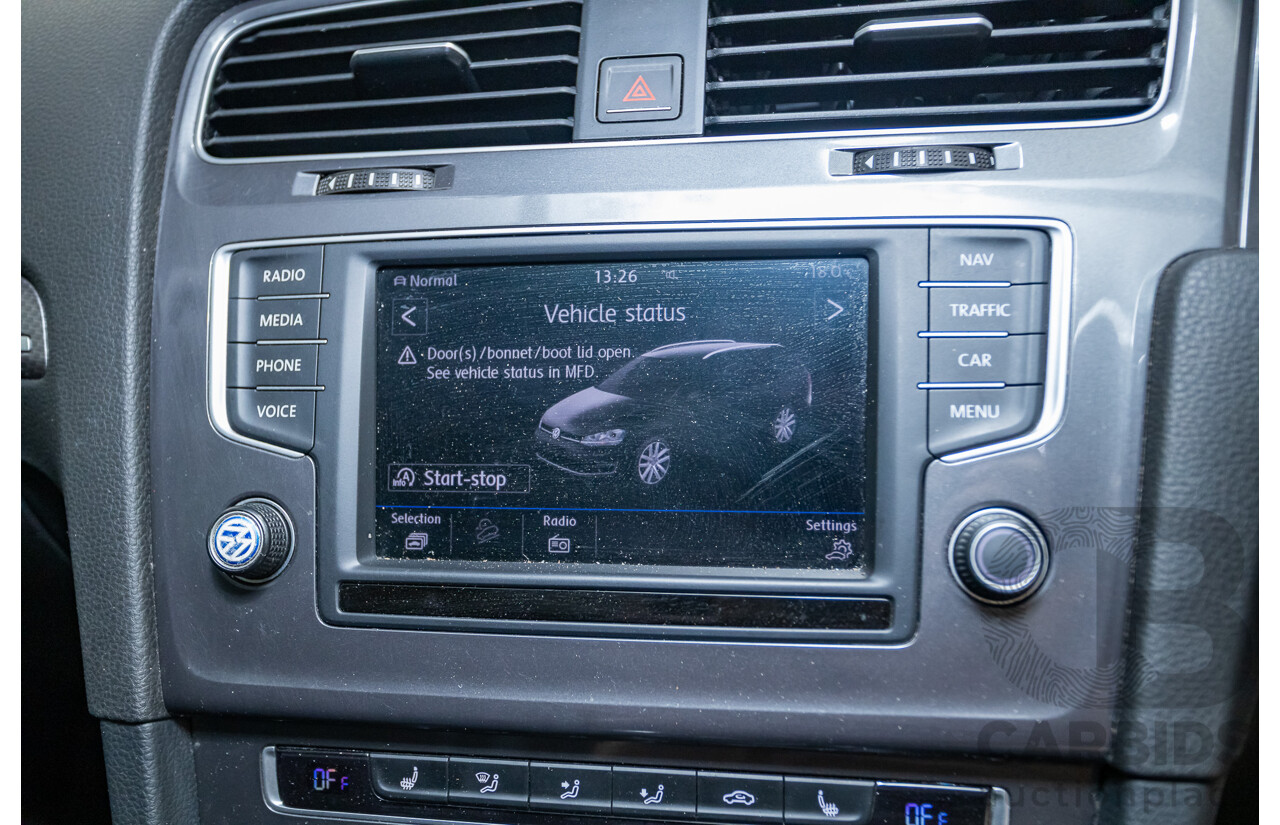 02/2017 Volkswagen Golf Alltrack 132 TSI (AWD) AU MY17 4D Wagon Pure White Turbo 1.8L