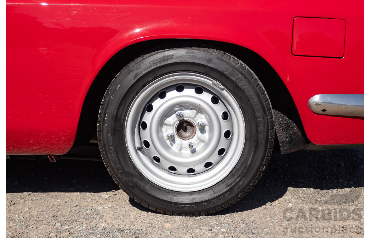 1/1969 Alfa Romeo GT Veloce 1750 2d Coupe Alfa Rosso Red 1.8L