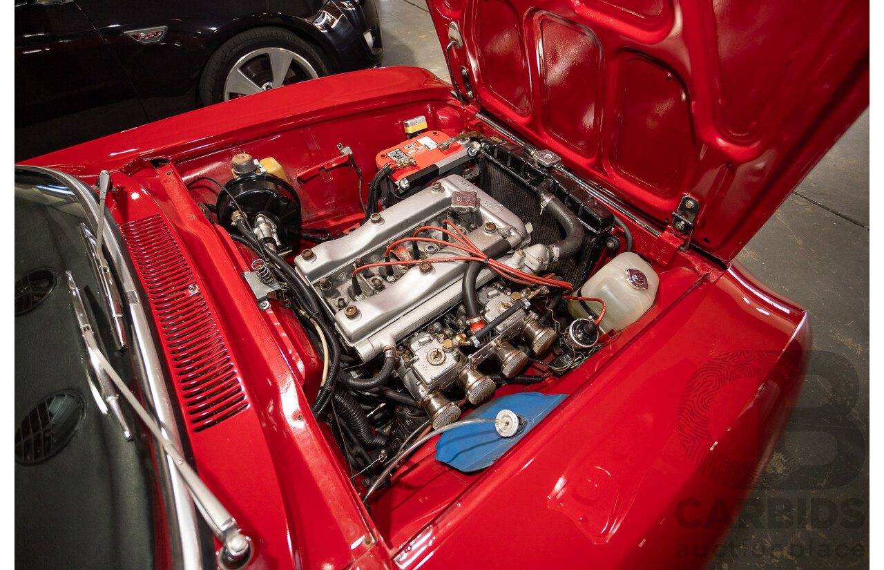 1/1969 Alfa Romeo GT Veloce 1750 2d Coupe Alfa Rosso Red 1.8L