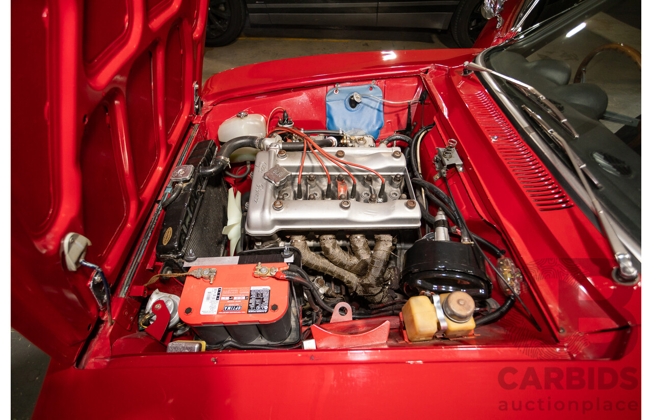 1/1969 Alfa Romeo GT Veloce 1750 2d Coupe Alfa Rosso Red 1.8L