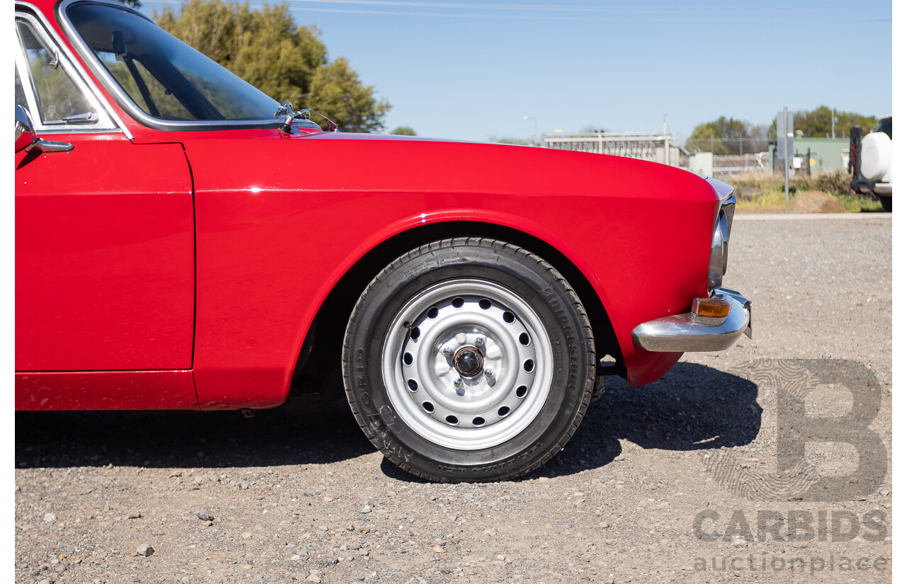 1/1969 Alfa Romeo GT Veloce 1750 2d Coupe Alfa Rosso Red 1.8L