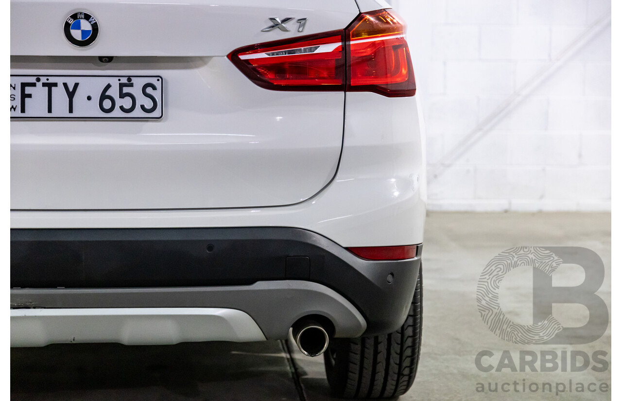05/2018 BMW X1sDrive20i (FWD) F48 MY18 4d Wagon Alpine White Turbo 2.0L
