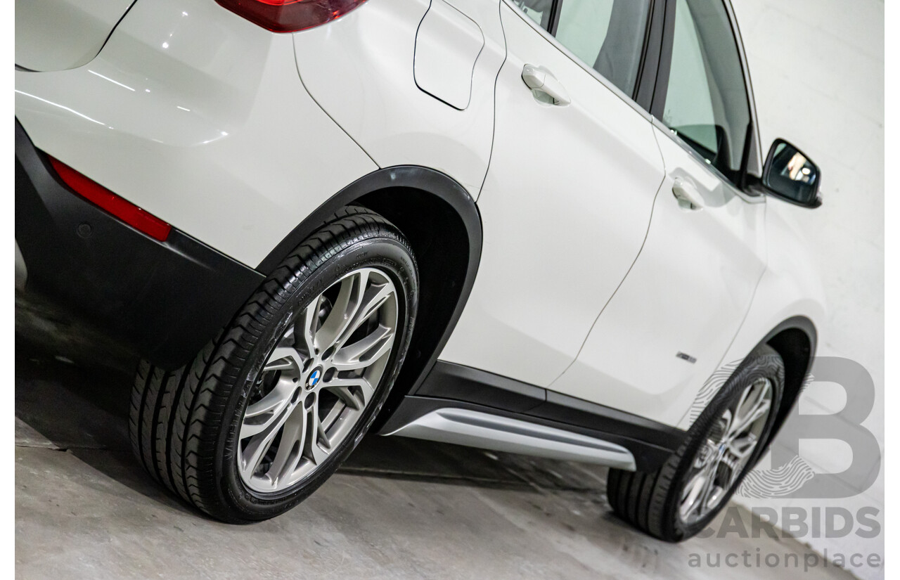 05/2018 BMW X1sDrive20i (FWD) F48 MY18 4d Wagon Alpine White Turbo 2.0L