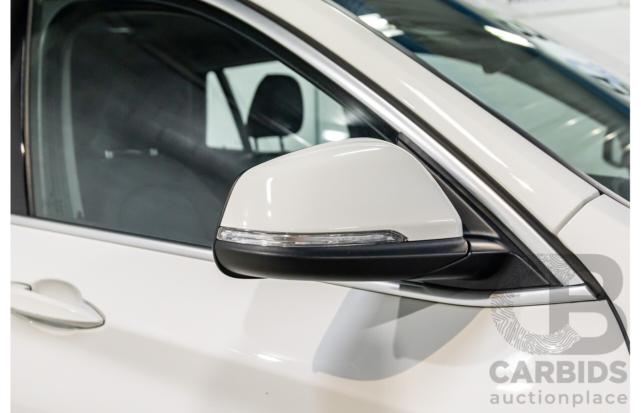 05/2018 BMW X1sDrive20i (FWD) F48 MY18 4d Wagon Alpine White Turbo 2.0L