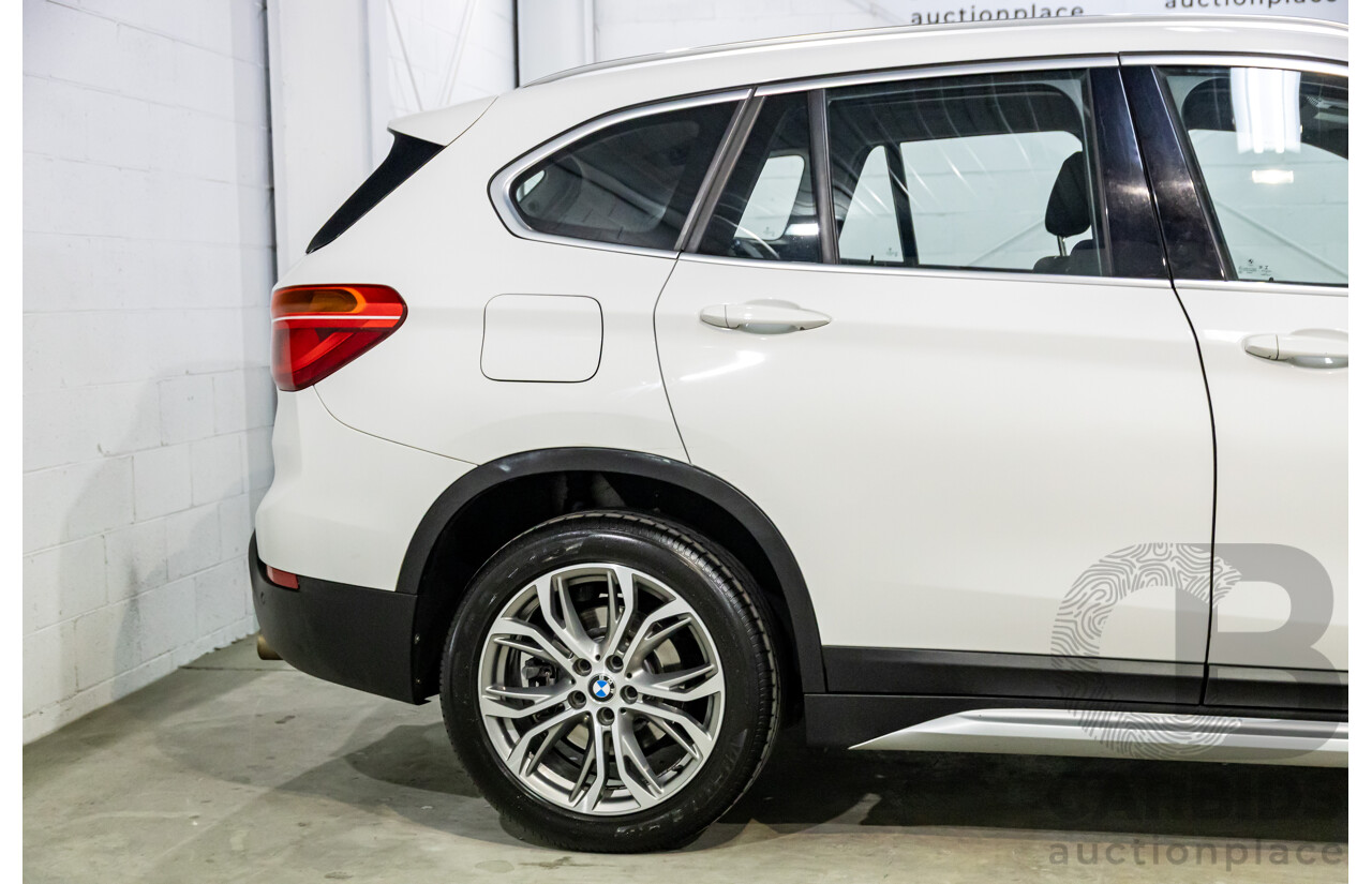 05/2018 BMW X1sDrive20i (FWD) F48 MY18 4d Wagon Alpine White Turbo 2.0L
