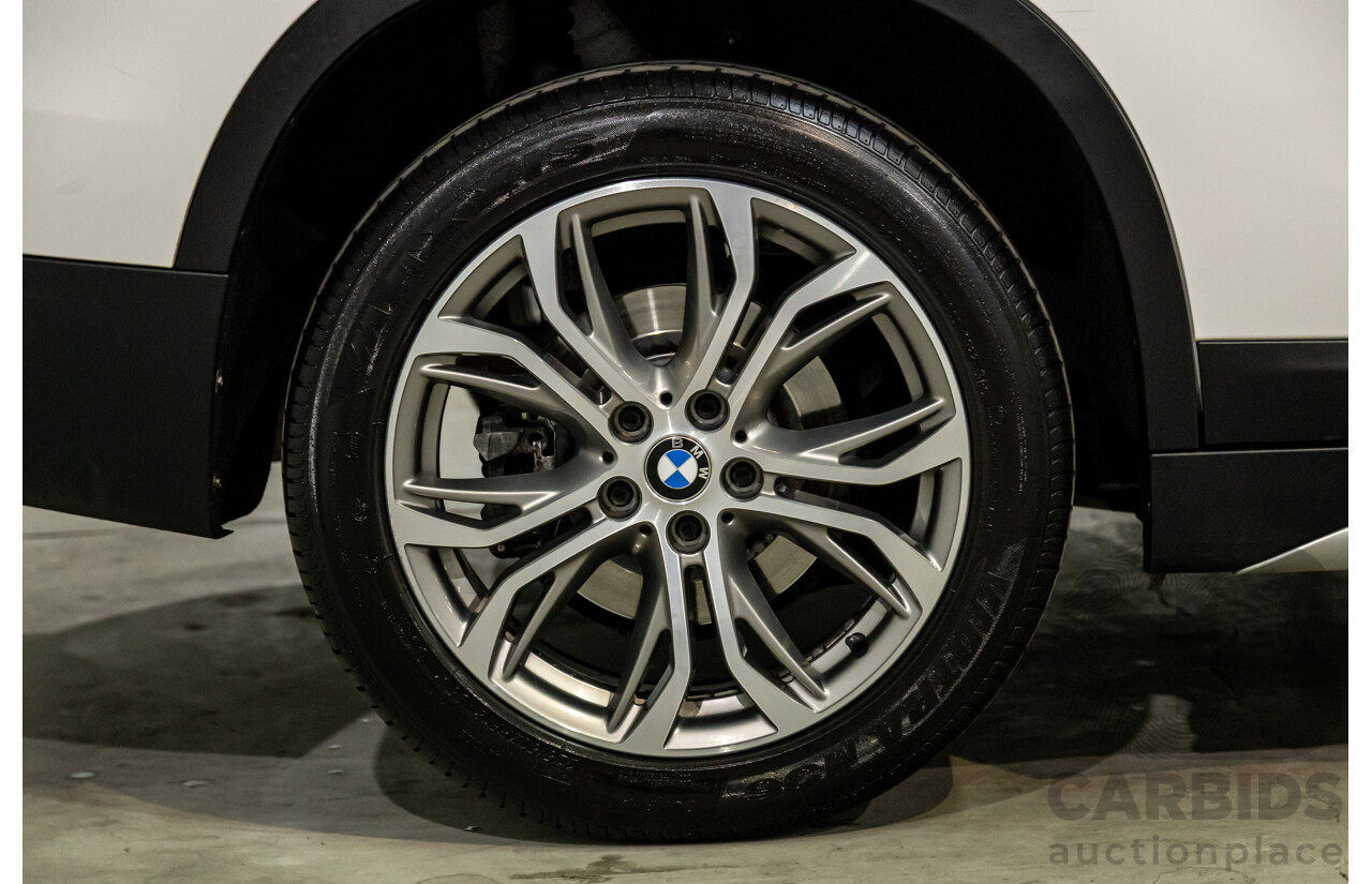 05/2018 BMW X1sDrive20i (FWD) F48 MY18 4d Wagon Alpine White Turbo 2.0L