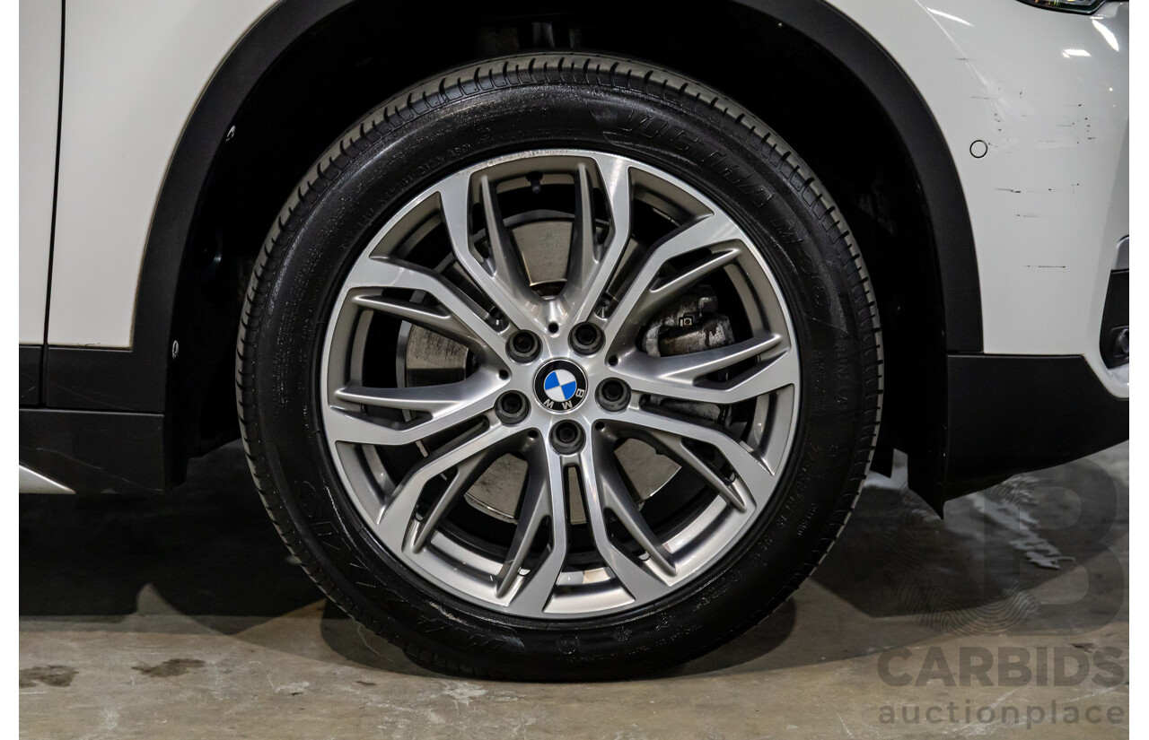 05/2018 BMW X1sDrive20i (FWD) F48 MY18 4d Wagon Alpine White Turbo 2.0L
