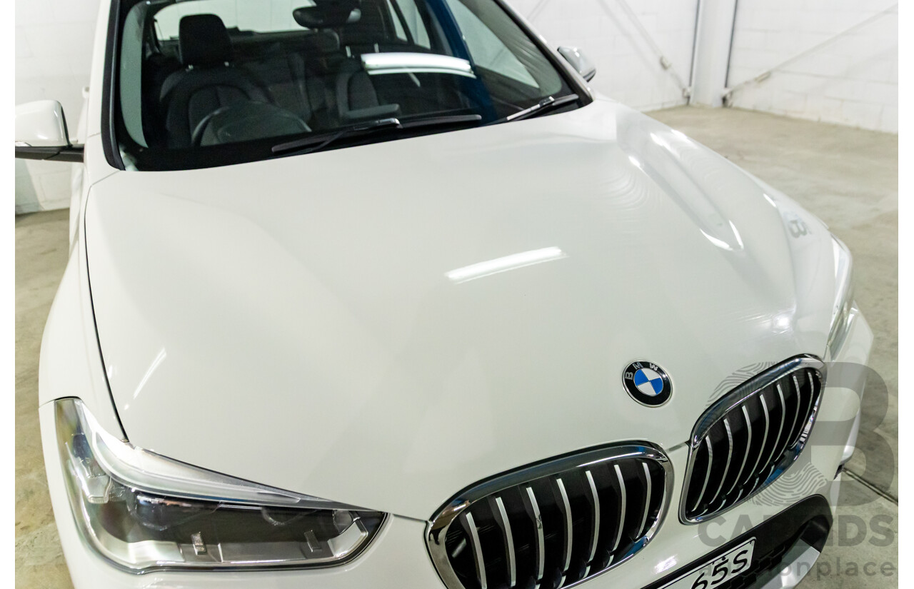 05/2018 BMW X1sDrive20i (FWD) F48 MY18 4d Wagon Alpine White Turbo 2.0L