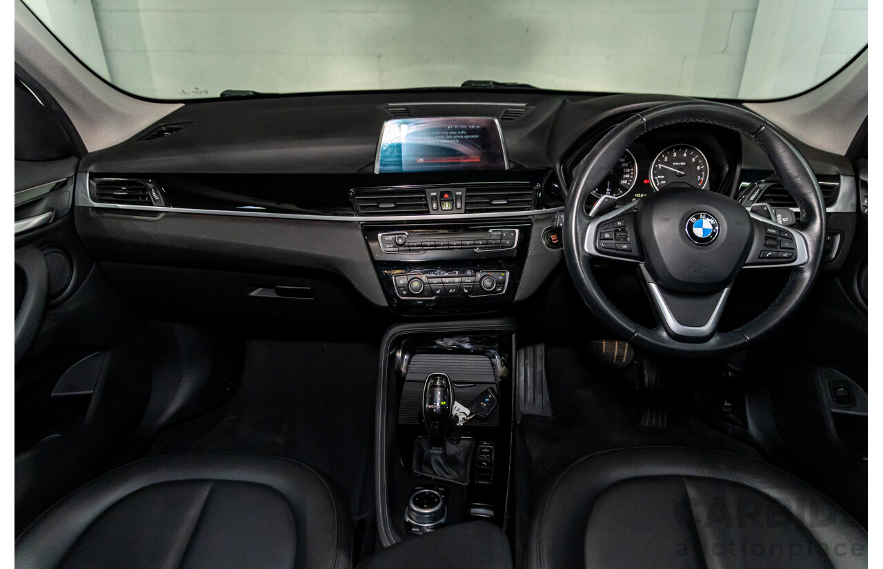 05/2018 BMW X1sDrive20i (FWD) F48 MY18 4d Wagon Alpine White Turbo 2.0L