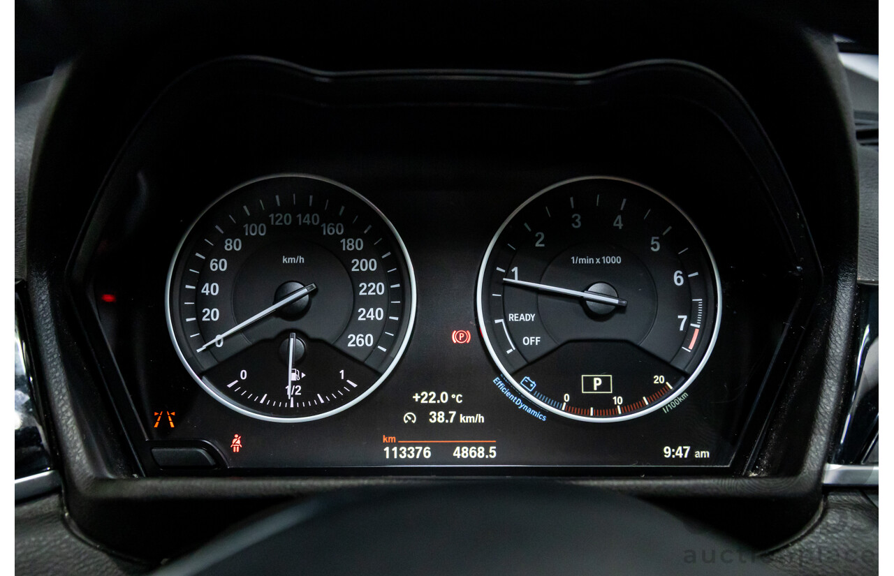 05/2018 BMW X1sDrive20i (FWD) F48 MY18 4d Wagon Alpine White Turbo 2.0L