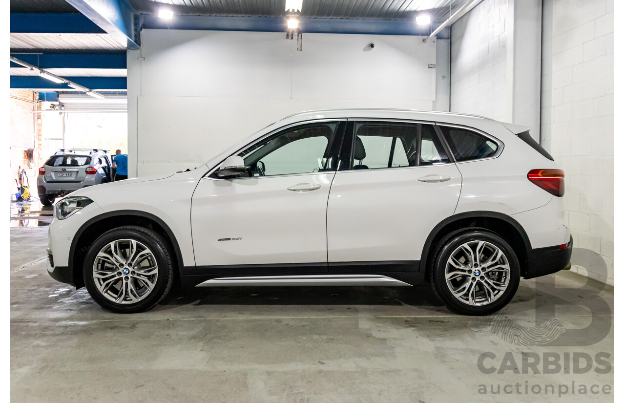 05/2018 BMW X1sDrive20i (FWD) F48 MY18 4d Wagon Alpine White Turbo 2.0L