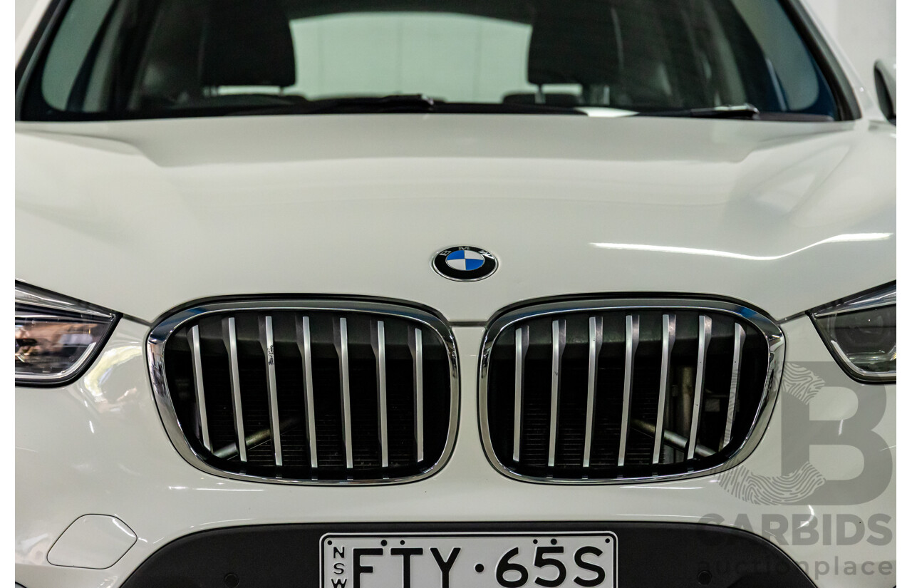 05/2018 BMW X1sDrive20i (FWD) F48 MY18 4d Wagon Alpine White Turbo 2.0L