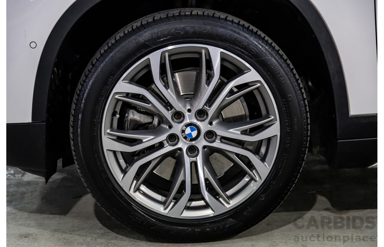 05/2018 BMW X1sDrive20i (FWD) F48 MY18 4d Wagon Alpine White Turbo 2.0L