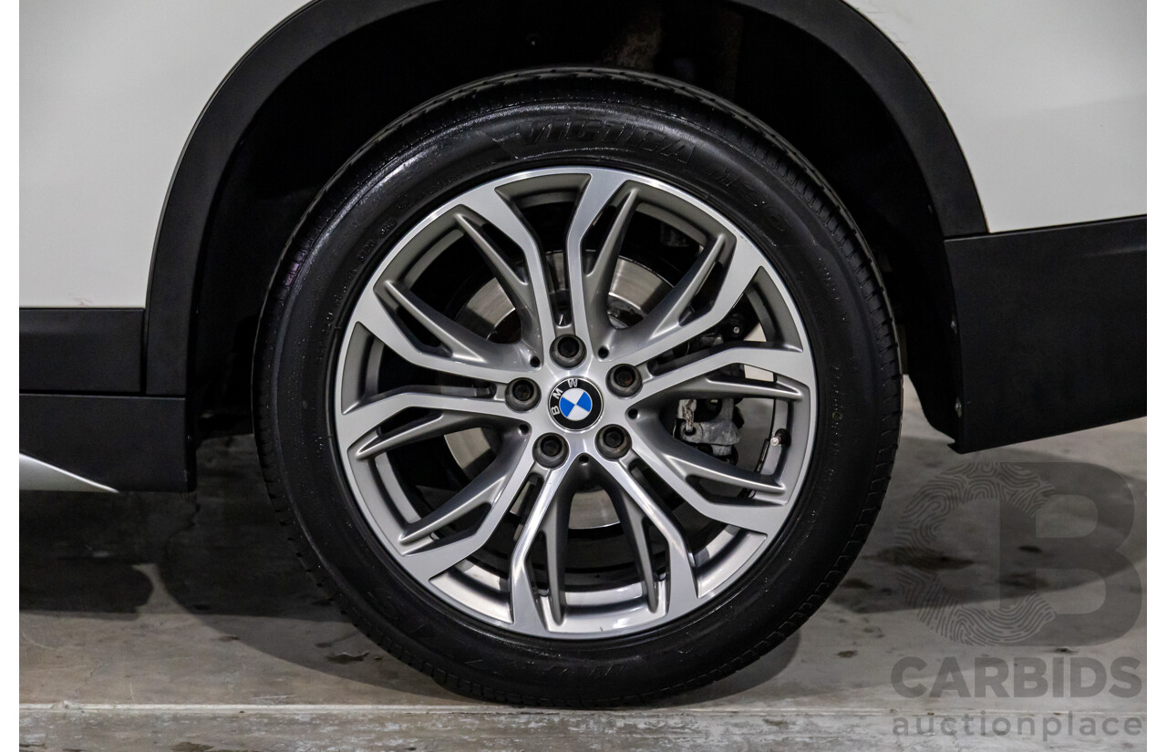 05/2018 BMW X1sDrive20i (FWD) F48 MY18 4d Wagon Alpine White Turbo 2.0L