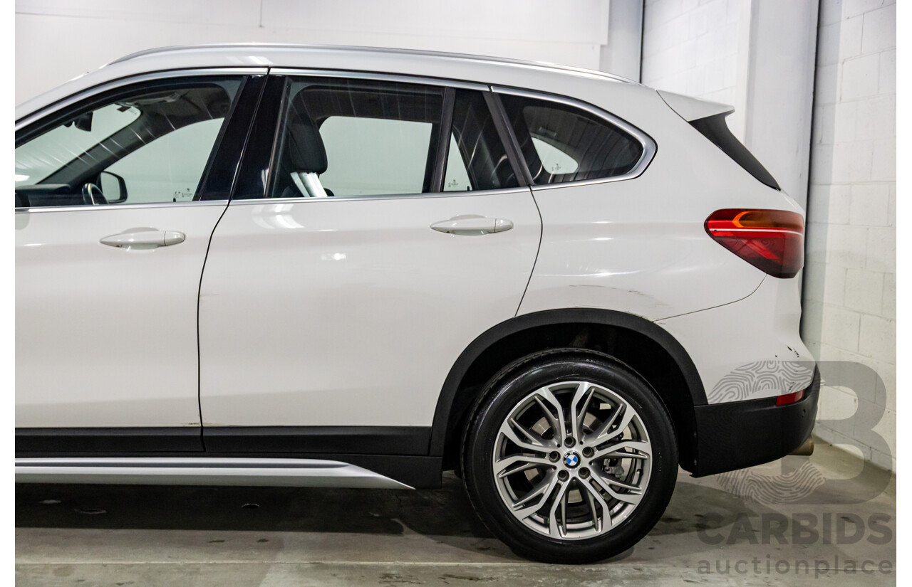 05/2018 BMW X1sDrive20i (FWD) F48 MY18 4d Wagon Alpine White Turbo 2.0L