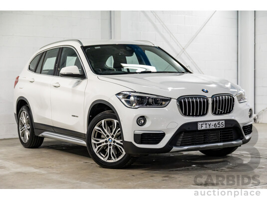 05/2018 BMW X1sDrive20i (FWD) F48 MY18 4d Wagon Alpine White Turbo 2.0L