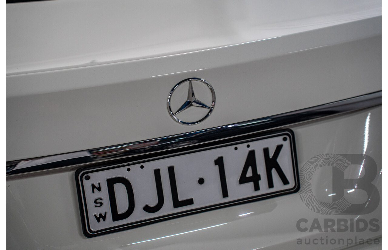 11/2011 Mercedes-Benz C250 CDI BE W204 MY11 2d Coupe Calcite White Turbo Diesel 2.1L