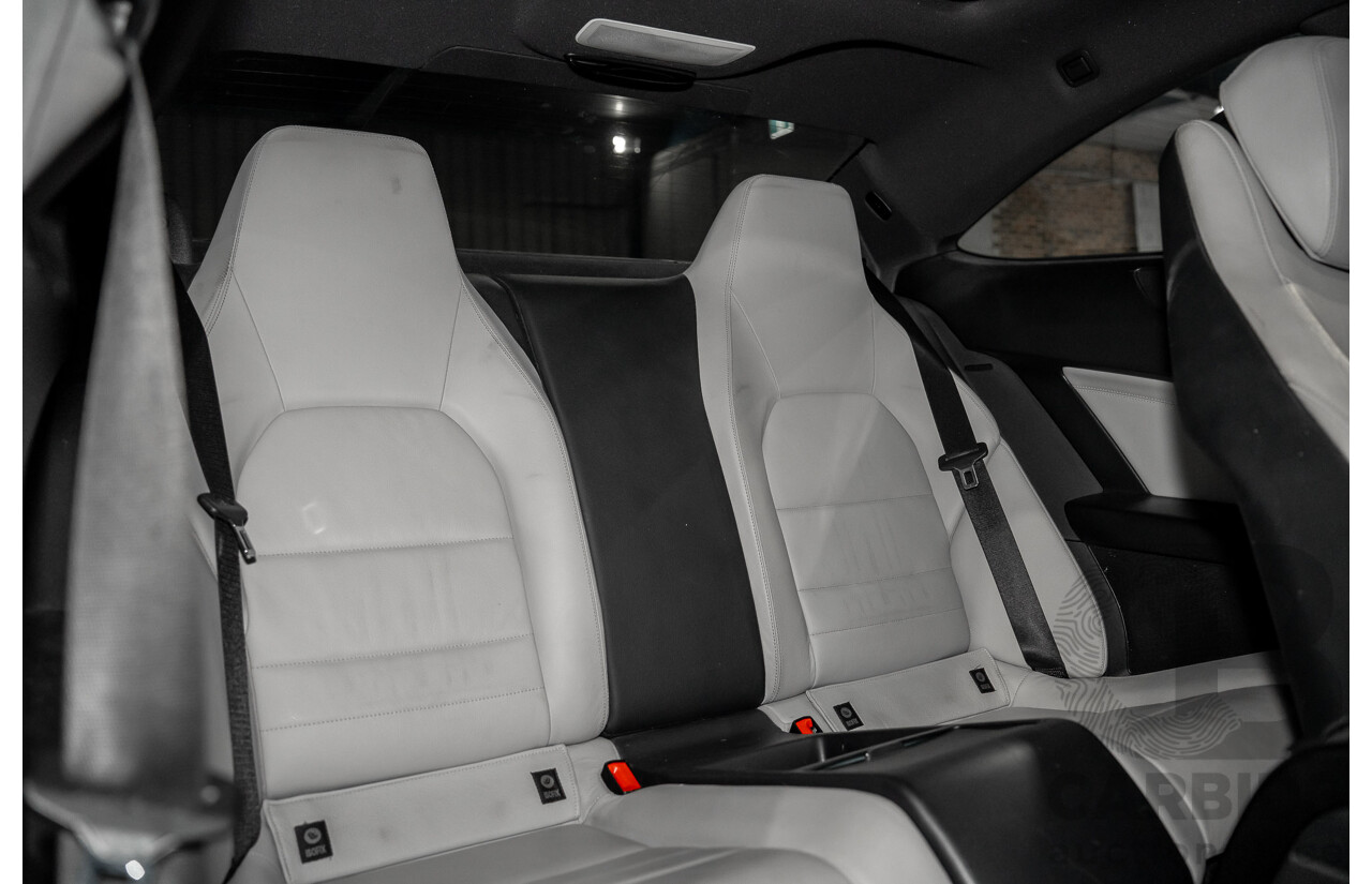 11/2011 Mercedes-Benz C250 CDI BE W204 MY11 2d Coupe Calcite White Turbo Diesel 2.1L