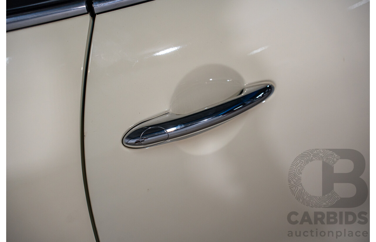 9/2015 Mini Cooper F56 3d Hatchback Pepper White/Midnight Black Turbo 1.5L