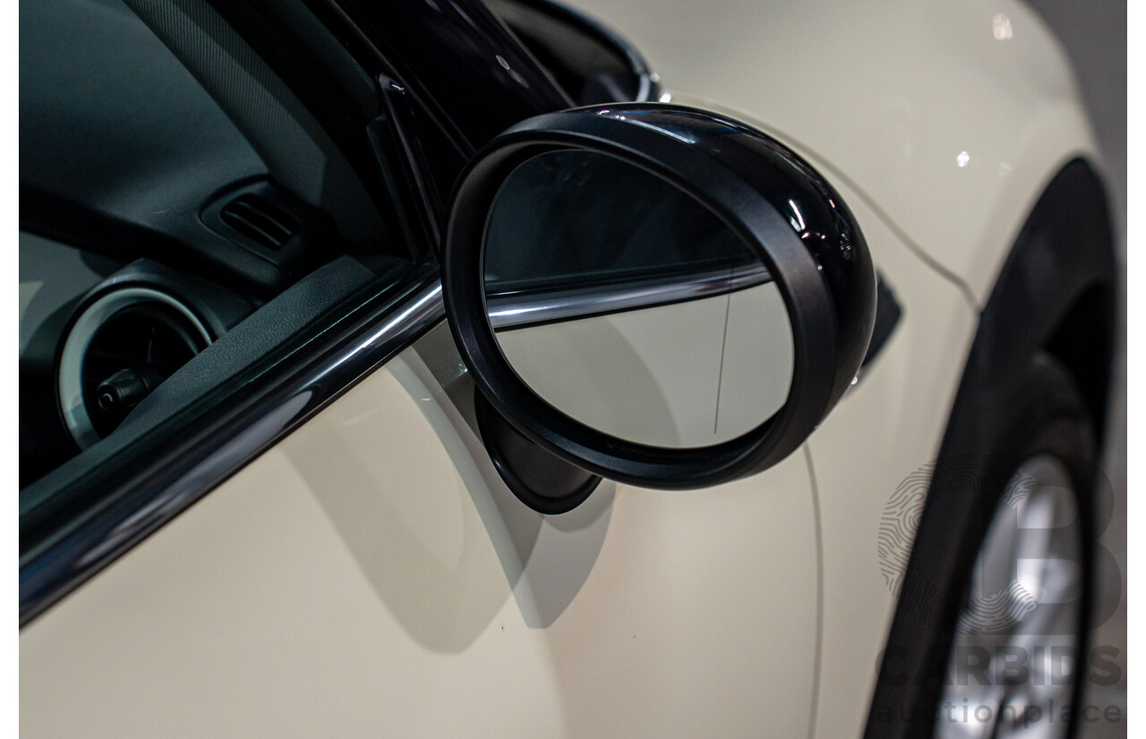 9/2015 Mini Cooper F56 3d Hatchback Pepper White/Midnight Black Turbo 1.5L