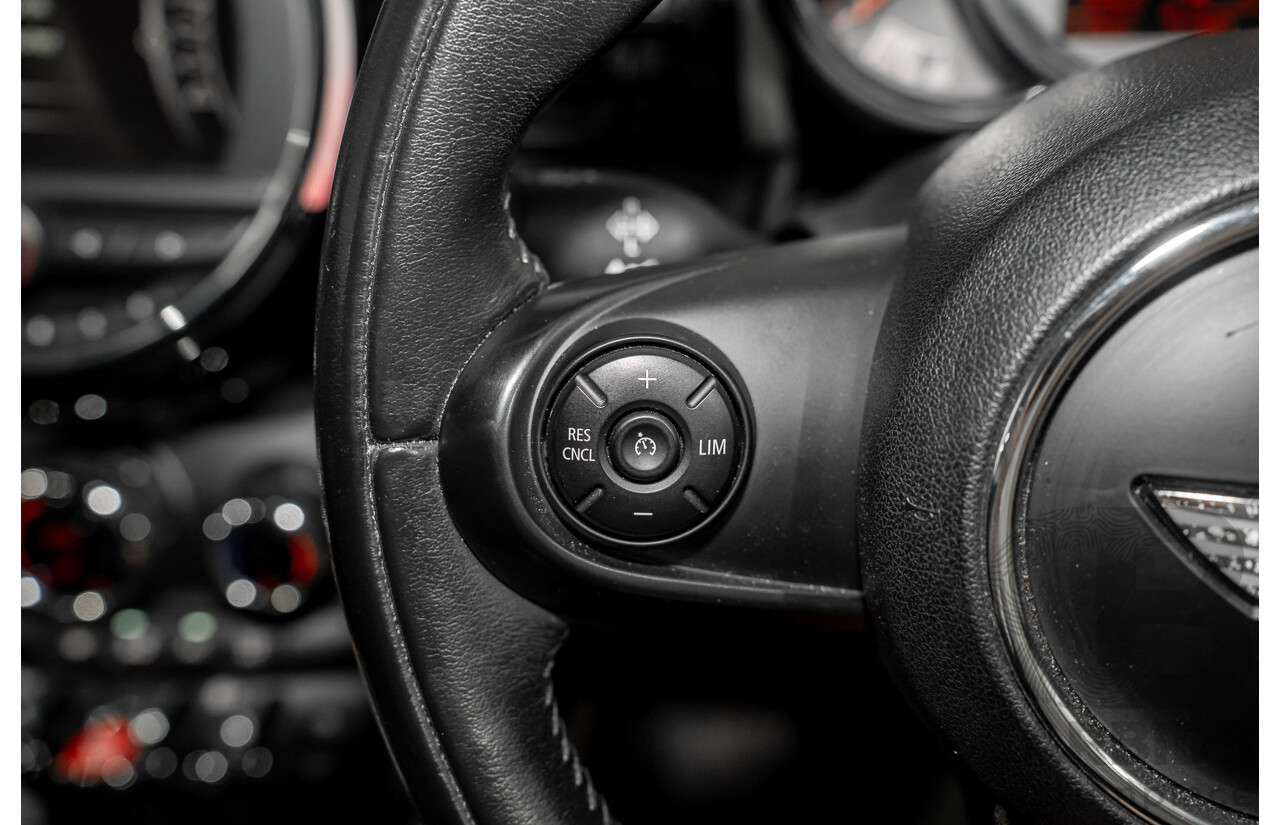 9/2015 Mini Cooper F56 3d Hatchback Pepper White/Midnight Black Turbo 1.5L