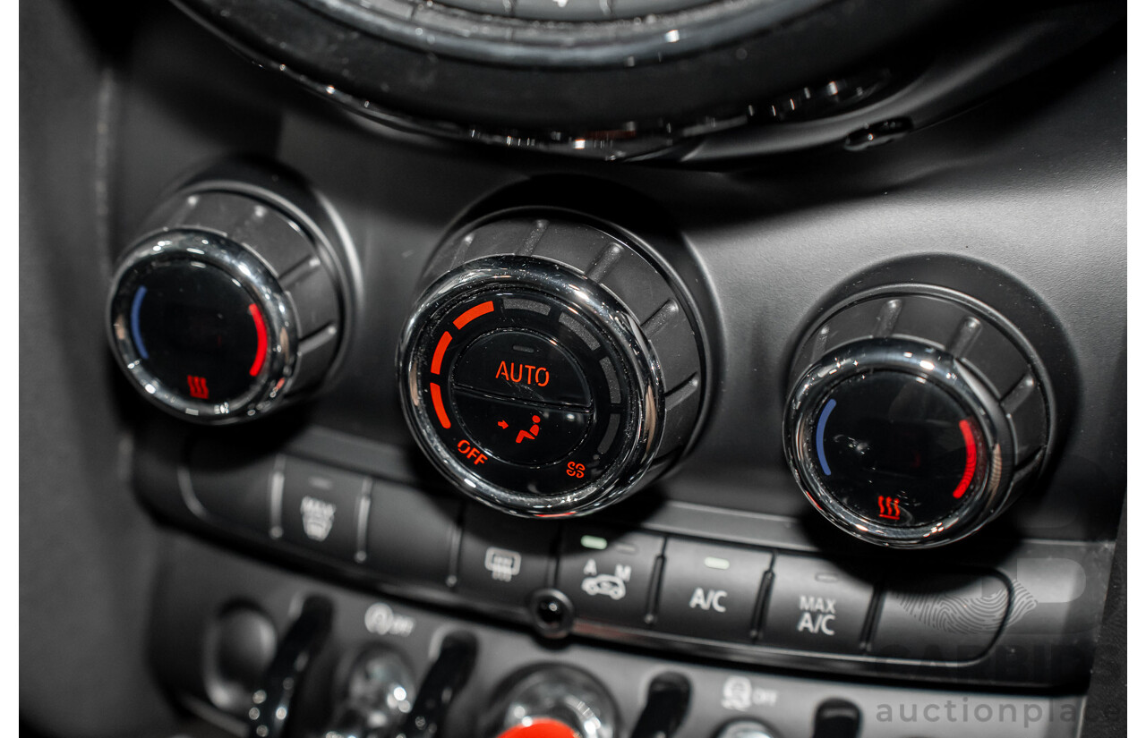 9/2015 Mini Cooper F56 3d Hatchback Pepper White/Midnight Black Turbo 1.5L