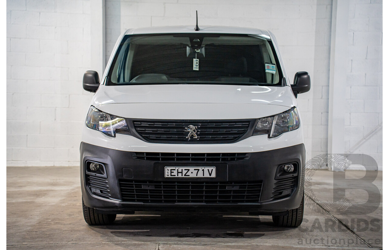 08/2020 Peugeot Partner 110 THP SWB (FWD) KP MY20 3d Van Bianca White Turbo 1.2L
