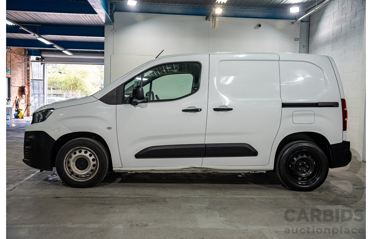 08/2020 Peugeot Partner 110 THP SWB (FWD) KP MY20 3d Van Bianca White Turbo 1.2L